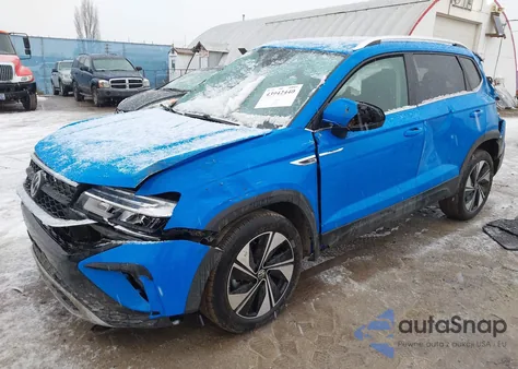 2023 Volkswagen Taos 1.5T Se из США, поврежденный, VIN 3VVVX7B23PM362244